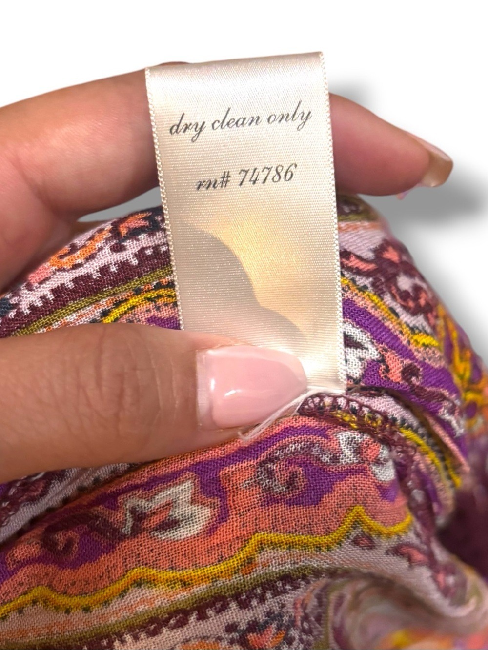 Mi Ami Francesca Paisley Halter Boho Maxi Dress Festival Hippie Large - Picture 9 of 9